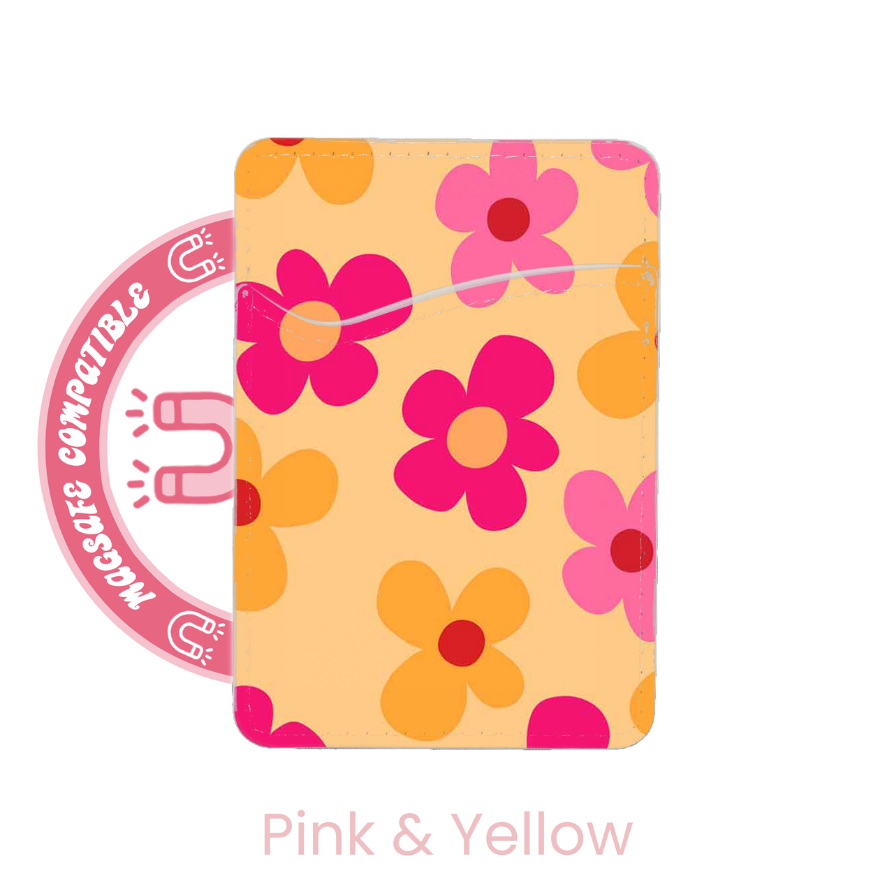 abbyrose Daisy Dance MagSafe Porte Carte Poche pour iPhone 12 13 14 15 16 Pro - Photo 7 sur 37