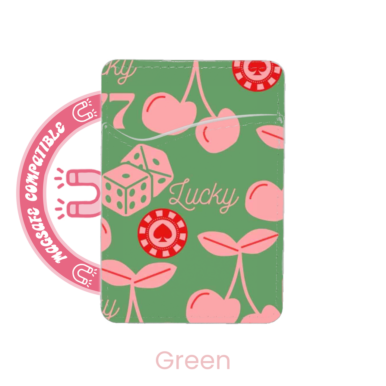 abbyrose Jackpot MagSafe Card Holder Pocket for iPhone 12 13 14 15 16 Pro Max - 第 8/31 張圖片