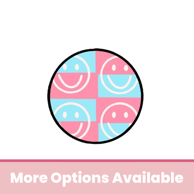 Smile Check Adhesive Rose Grip - abbyrose