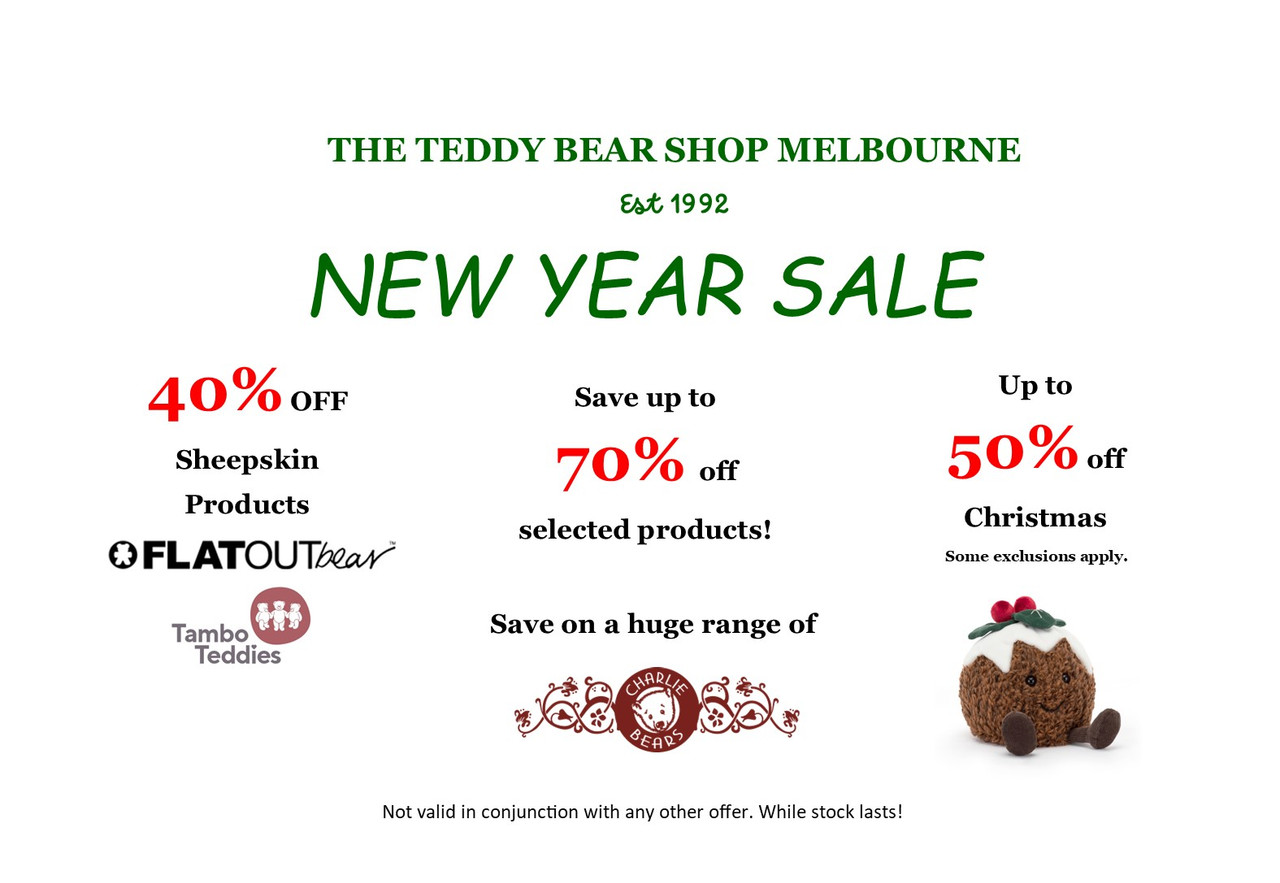 Shop Notting Hill Large Sitting Teddy Bear Online Melbourne at Kiddie  Country™️