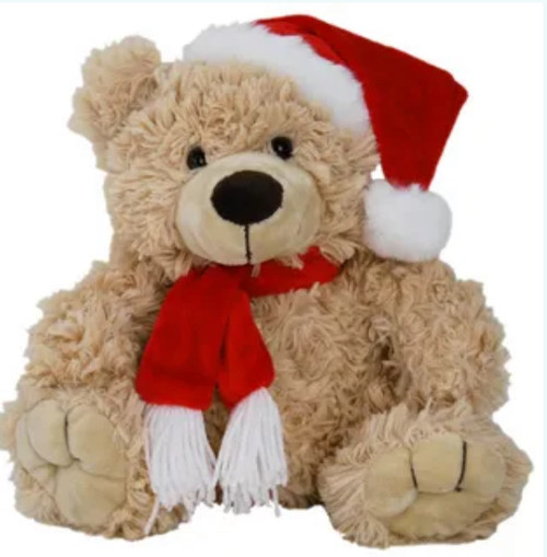 Tilly with Santa Hat