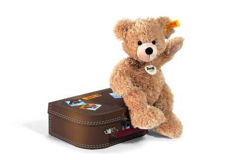 Steiff Fynn Teddy Bear in Suitcase 111471