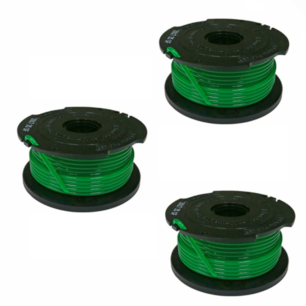 3 Pack Replace String Trimmer Spool Line SF-080 For Black & Decker GH3000  Model