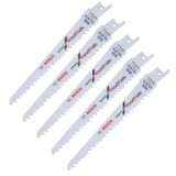 Bosch 5 Pack 6 Inch 5/8 V TPI Reciprocating Saw Blades # RSN6V-5PK