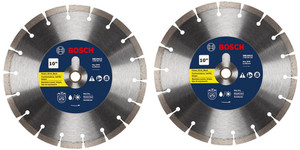 Bosch DB1041 10 Inch Segmented Diamond Circular Saw Blade, 2 Pack