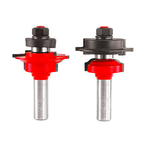 Freud 99-286 2" Diameter Glass Panel Cabinet Door Bit Set