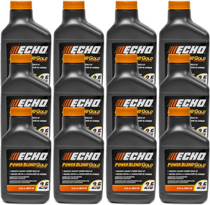 12 Pack of Echo PowerBlend Gold 2-Stroke Engine Oil 6.4 oz Bottle 50:1 Mix for 2.5 Gallons 6450025S-12PK - view 3