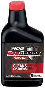 Echo Red Armor 2-Stroke Engine Oil 12.8 oz Bottle 50:1 Mix for 5 Gallons 6550005S - view 3