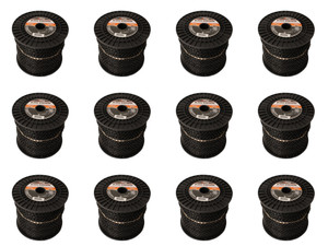 Echo Genuine 12-Pack of Black Diamond 1394ft Spool.095" (dia.) Trimmer Line 330095075-12PK