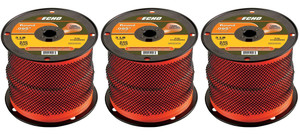 Echo Genuine 3 Lb Spool .095" Diameter Round Trimmer Line 313095053-3PK Echo Genuine 3 Lb Spool .095" Diameter Round Trimmer Line 313095053-3PK