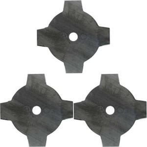 Shindaiwa Genuine 3-Pack of 9" 4-Tooth Grass & Weed Blade 80728-3PK