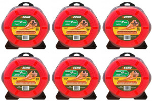 Echo Genuine 6-Pack of 40' Loop .080" Diameter Round Trimmer Line 102142802-6PK Echo Genuine 6-Pack of 40' Loop .080" Diameter Round Trimmer Line 102142802-6PK