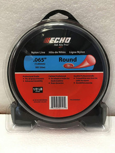 Echo Genuine 1/2 Lb Donut .065" Diameter Round Trimmer Line 305065051 Echo Genuine 1/2 Lb Donut .065" Diameter Round Trimmer Line 305065051