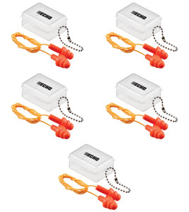 Echo Genuine 5-Pack of Ear Plugs NRR24/storage Case 103942210-5PK