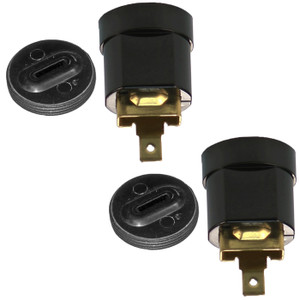 DeWalt 2 Pack of Genuine OEM Replacement Brush Holder Assemblies # CMB185 - view 3
