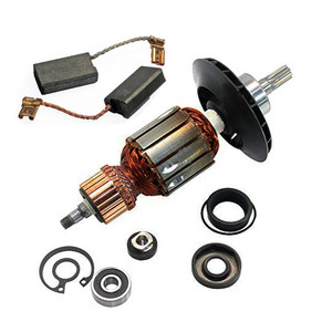 Bosch Genuine OEM Replacement Armature and Carbon Brushes - CMB241 Bosch Genuine OEM Replacement Armature and Carbon Brushes - CMB241
