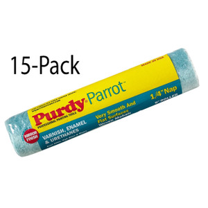 Genuine Purdy 15 Pack Parrot 9" x 1/4" Nap Roller Covers 144644091-15PK - view 3