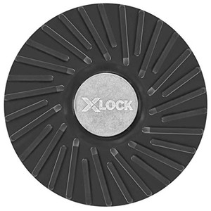 Bosch Genuine 6" X-LOCK Backing Pad with X-LOCK Clip - Medium Hardness - MGX0600