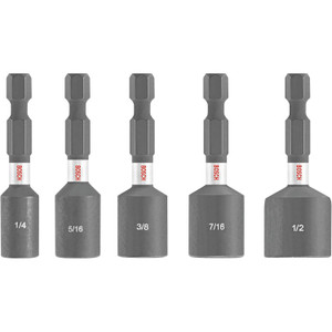 Bosch Genuine 5 pc. Impact Tough 1-7/8" Nutsetter Set - ITNSV105 Bosch Genuine 5 pc. Impact Tough 1-7/8" Nutsetter Set - ITNSV105