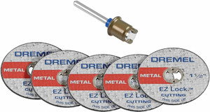Dremel Genuine 1-1/2" (3.2 mm) EZ Lock Cut-Off Wheel Starter Kit - EZ406-02 - view 8