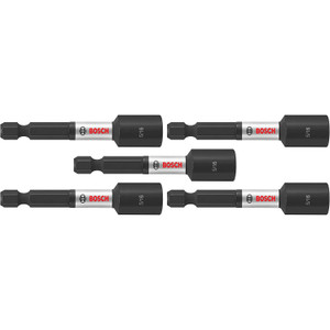 Bosch Genuine 5 pc. Impact Tough 2-9/16" x 5/16" Nutsetters - ITNS5162B Bosch Genuine 5 pc. Impact Tough 2-9/16" x 5/16" Nutsetters - ITNS5162B