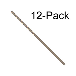 Bosch Genuine 12 pc. 1/8" x 2-3/4" Cobalt Drill Bits - CO4135 Bosch Genuine 12 pc. 1/8" x 2-3/4" Cobalt Drill Bits - CO4135