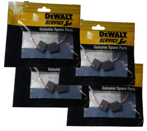 Dewalt Genuine OEM (8) Carbon Brushes for DWE402 Angle Grinder - N257540-4PK