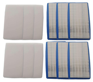 Echo 6 Pack OEM Filter Kit (A226002070 + A226002250) for PB-8010H Leaf Blower - CMB309 Echo 6 Pack OEM Filter Kit (A226002070 + A226002250) for PB-8010H Leaf Blower - CMB309