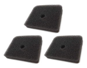 Shindaiwa 3 Pack Genuine OEM Foam Air Filters for AH230 Trimmer A226000740-3PK