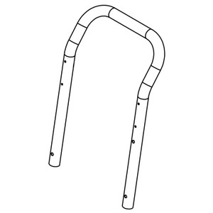 DeWalt Genuine OEM Handle for DXPW3123 Pressure Washer - 5170044-30