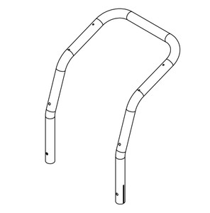 Dewalt Genuine OEM Handle for DXPW61156 Pressure Washer - 5170056-02