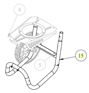Simpson Genuine OEM Frame for DXPW3123 Pressure Washer - 7116582