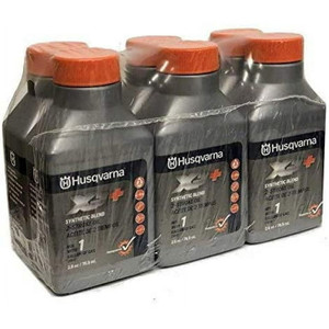 Husqvarna 6 Pack of XP+ 2 Stroke Oil 2.6 oz bottles For 1 Gallon Mix - 593152301-6PK - view 2
