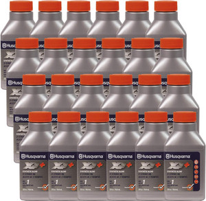 Husqvarna 24 Pack of XP+ 2 Stroke Oil 2.6 oz bottles For 1 Gallon Mix - 593152301-24PK - view 2