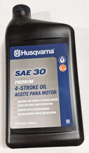 Husqvarna 32 oz SAE30 Oil for 4 Stroke Engines - 593153502S Husqvarna 32 oz SAE30 Oil for 4 Stroke Engines - 593153502S