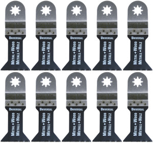 Fein (152) 1 5/8" Universal E-Cut Blades, 10 pack NEW