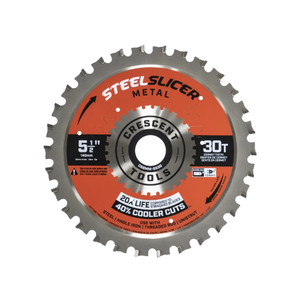 Crescent Genuine OEM 5-1/2" x 30-Tooth SteelSlicer Medium Metal Circular Saw Blade - CSBMM-5530