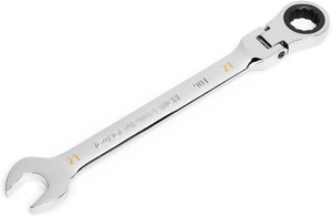 Gearwrench 21mm 90-Tooth 12 Point Flex Head Ratcheting Combination Wrench - 86721 Gearwrench 21mm 90-Tooth 12 Point Flex Head Ratcheting Combination Wrench - 86721