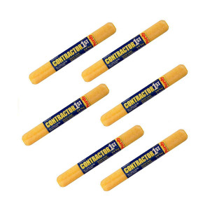 Genuine Purdy 6 Pack Contractor 1st 18" x 3/8" Nap Roller Covers 144688182-6PK Genuine Purdy 6 Pack Contractor 1st 18" x 3/8" Nap Roller Covers 144688182-6PK