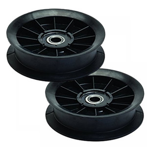 Murray 2 Pack Of Genuine OEM Replacement Idler Pulleys # 91801MA-2PK