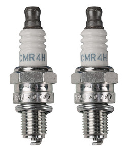 NGK 2 Pack of Genuine OEM Replacement Spark Plugs - CMR4H-2PK NGK 2 Pack of Genuine OEM Replacement Spark Plugs - CMR4H-2PK