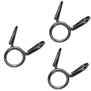 Homelite 3 Pack of Genuine OEM Replacement Fuel Line Clamps - A100677-3PK Homelite 3 Pack of Genuine OEM Replacement Fuel Line Clamps - A100677-3PK