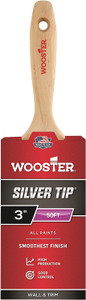 Wooster Genuine 3" Silver Tip Flat Paintbrush - 5222-3