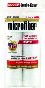 Wooster Genuine 6.5" Jumbo-Koter Microfiber 3/8" Nap 2-Pack Roller Cover # RR327-6.5 - view 3