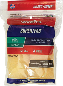 Wooster 4.5" Jumbo-Koter Super/Fab 3/4" Nap 2-Pack Roller Cover # RR309-4.5 - view 3