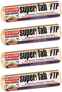 Wooster Genuine 9" Super/Fab FTP 3/8" Nap 4-Pack Roller Cover - RR923-9-4PK - view 3