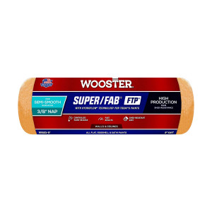 Wooster Genuine 9" Super/Fab FTP 3/8" Nap Roller Cover - RR923-9 Wooster Genuine 9" Super/Fab FTP 3/8" Nap Roller Cover - RR923-9