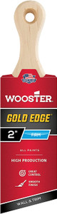 Wooster Genuine 2" Gold Edge Short Handle Angle Paintbrush - 5235-2 Wooster Genuine 2" Gold Edge Short Handle Angle Paintbrush - 5235-2