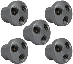 Bostitch (5 Pack) 1/4-Inch 3-Way Manifold - 3WAY-RND-2PK Bostitch (5 Pack) 1/4-Inch 3-Way Manifold - 3WAY-RND-2PK