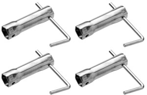 Oregon (4 Pack) 42-452 Spark Plug 3/ Short Plug & 13/ Reg Plug 14mm Wrench Oregon (4 Pack) 42-452 Spark Plug 3/ Short Plug & 13/ Reg Plug 14mm Wrench